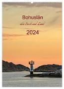Bohuslän - über Stadt und Land (Wandkalender 2024 DIN A2 hoch), CALVENDO Monatskalender