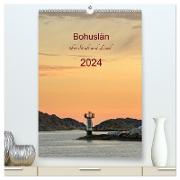 Bohuslän - über Stadt und Land (hochwertiger Premium Wandkalender 2024 DIN A2 hoch), Kunstdruck in Hochglanz