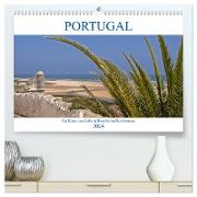 Portugal - Die Küste vom Cabo da Roca zur Ria Formosa (hochwertiger Premium Wandkalender 2024 DIN A2 quer), Kunstdruck in Hochglanz