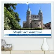 Straße der Romanik im Harz - eine Rundreise von Magdeburg in den Harz (hochwertiger Premium Wandkalender 2024 DIN A2 quer), Kunstdruck in Hochglanz