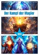 Der Kampf der Magier (Wandkalender 2024 DIN A4 hoch), CALVENDO Monatskalender