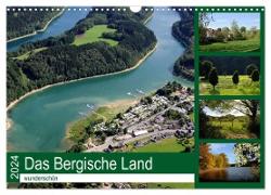 Das Bergische Land - wunderschön (Wandkalender 2024 DIN A3 quer), CALVENDO Monatskalender