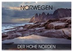 Norwegen - der hohe Norden (Wandkalender 2024 DIN A2 quer), CALVENDO Monatskalender