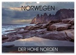 Norwegen - der hohe Norden (Wandkalender 2024 DIN A3 quer), CALVENDO Monatskalender