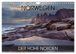 Norwegen - der hohe Norden (Wandkalender 2024 DIN A4 quer), CALVENDO Monatskalender