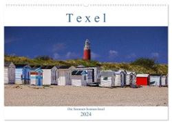 Texel - Die Sommer-Sonnen-Insel (Wandkalender 2024 DIN A2 quer), CALVENDO Monatskalender