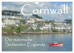 Cornwall. Der malerische Südwesten Englands (Wandkalender 2024 DIN A4 quer), CALVENDO Monatskalender