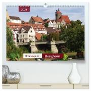 Unterwegs in Besigheim (hochwertiger Premium Wandkalender 2024 DIN A2 quer), Kunstdruck in Hochglanz