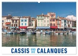 Cassis und die Calanques (Wandkalender 2024 DIN A2 quer), CALVENDO Monatskalender
