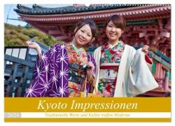 Kyoto Impressionen (Wandkalender 2024 DIN A2 quer), CALVENDO Monatskalender