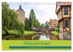 Münsterland - Vielfältige Schönheit (Tischkalender 2024 DIN A5 quer), CALVENDO Monatskalender