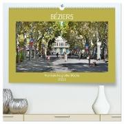 Frankreichs große Städte - Béziers (hochwertiger Premium Wandkalender 2024 DIN A2 quer), Kunstdruck in Hochglanz