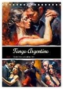 Tango Argentino. Grazie, Stolz und Leidenschaft (Tischkalender 2024 DIN A5 hoch), CALVENDO Monatskalender