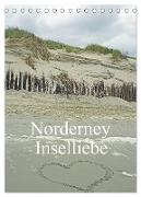 Norderney - Inselliebe (Tischkalender 2024 DIN A5 hoch), CALVENDO Monatskalender