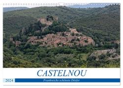 Frankreichs schönste Dörfer - Castelnou (Wandkalender 2024 DIN A3 quer), CALVENDO Monatskalender