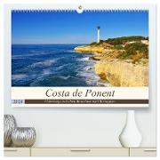Costa de Ponent - Unterwegs zwischen Barcelona und Tarragona (hochwertiger Premium Wandkalender 2024 DIN A2 quer), Kunstdruck in Hochglanz