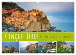 Cinque Terre - die bunten Dörfer Liguriens (Wandkalender 2024 DIN A2 quer), CALVENDO Monatskalender