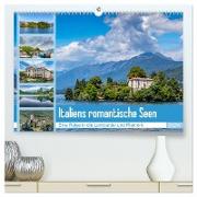 Italiens romantische Seen (hochwertiger Premium Wandkalender 2024 DIN A2 quer), Kunstdruck in Hochglanz