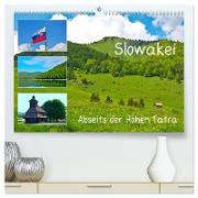 Slowakei - Abseits der Hohen Tatra (hochwertiger Premium Wandkalender 2024 DIN A2 quer), Kunstdruck in Hochglanz