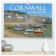 Cornwall. Terminkalender (hochwertiger Premium Wandkalender 2024 DIN A2 quer), Kunstdruck in Hochglanz