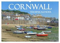 Cornwall. Terminkalender (Wandkalender 2024 DIN A2 quer), CALVENDO Monatskalender