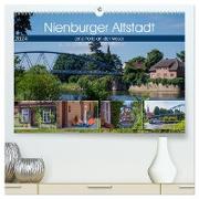 Nienburger Altstadt, eine Perle an der Weser (hochwertiger Premium Wandkalender 2024 DIN A2 quer), Kunstdruck in Hochglanz
