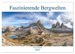 Faszinierende Bergwelten (Wandkalender 2024 DIN A2 quer), CALVENDO Monatskalender