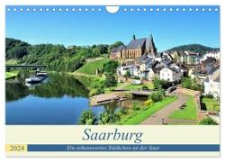 Saarburg - Ein sehenswertes Städtchen an der Saar (Wandkalender 2024 DIN A4 quer), CALVENDO Monatskalender