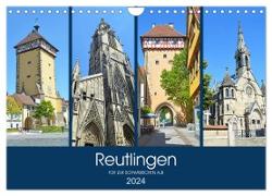 Reutlingen - Tor zur Schwäbischen Alb (Wandkalender 2024 DIN A4 quer), CALVENDO Monatskalender