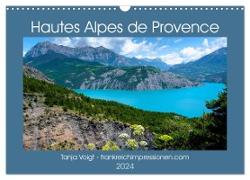 Hautes Alpes de Provence (Wandkalender 2024 DIN A3 quer), CALVENDO Monatskalender