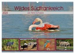 Wildes Südfrankreich (Wandkalender 2024 DIN A2 quer), CALVENDO Monatskalender