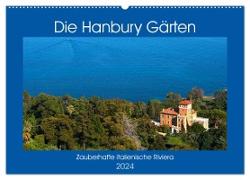 Zauberhafte Riviera - Die Hanbury Gärten (Wandkalender 2024 DIN A2 quer), CALVENDO Monatskalender
