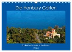 Zauberhafte Riviera - Die Hanbury Gärten (Wandkalender 2024 DIN A3 quer), CALVENDO Monatskalender