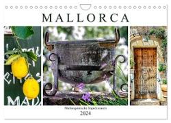 Mallorca - Mallorquinische Impressionen (Wandkalender 2024 DIN A4 quer), CALVENDO Monatskalender