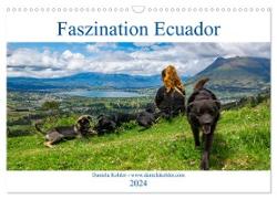 Faszination Ecuador (Wandkalender 2024 DIN A3 quer), CALVENDO Monatskalender