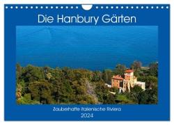 Zauberhafte Riviera - Die Hanbury Gärten (Wandkalender 2024 DIN A4 quer), CALVENDO Monatskalender