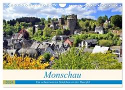 Monschau - Ein sehenswertes Städchen in der Rureifel (Wandkalender 2024 DIN A4 quer), CALVENDO Monatskalender