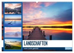 Landschaften vom Licht geküßt (Wandkalender 2024 DIN A2 quer), CALVENDO Monatskalender