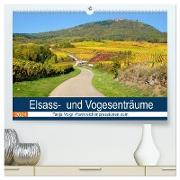Elsass- und Vogesenträume (hochwertiger Premium Wandkalender 2024 DIN A2 quer), Kunstdruck in Hochglanz