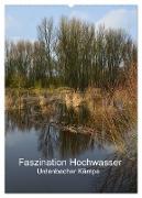 Faszination Hochwasser - Urdenbacher Kämpe (Wandkalender 2024 DIN A2 hoch), CALVENDO Monatskalender