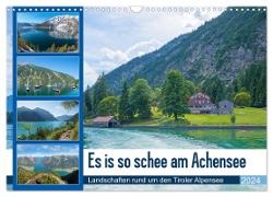 Es is so schee am Achensee 2024 (Wandkalender 2024 DIN A3 quer), CALVENDO Monatskalender
