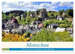 Monschau - Ein sehenswertes Städchen in der Rureifel (Tischkalender 2024 DIN A5 quer), CALVENDO Monatskalender