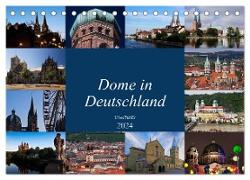 Dome in Deutschland (Tischkalender 2024 DIN A5 quer), CALVENDO Monatskalender