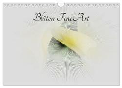 Blüten FineArt (Wandkalender 2024 DIN A4 quer), CALVENDO Monatskalender