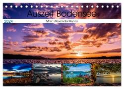 Auszeit Bodensee (Tischkalender 2024 DIN A5 quer), CALVENDO Monatskalender