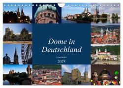 Dome in Deutschland (Wandkalender 2024 DIN A4 quer), CALVENDO Monatskalender