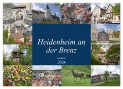 Heidenheim an der Brenz (Wandkalender 2024 DIN A2 quer), CALVENDO Monatskalender