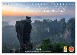 Der Reiz der Landschaft (Tischkalender 2024 DIN A5 quer), CALVENDO Monatskalender