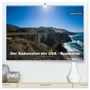 Der Südwesten der USA - Rundreise (hochwertiger Premium Wandkalender 2024 DIN A2 quer), Kunstdruck in Hochglanz