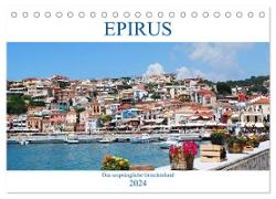Epirus - Das ursprüngliche Griechenland (Tischkalender 2024 DIN A5 quer), CALVENDO Monatskalender